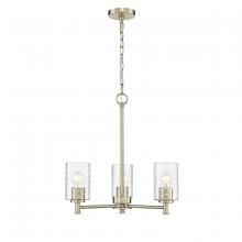 Millennium 9213-MG - Ashli 3-Light Chandelier Ceiling Light Modern Gold