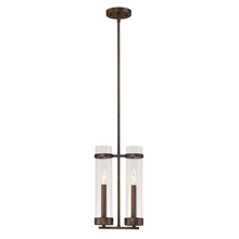 Millennium 1982-RBZ - Milan 2-Light Mini-Pendant light Rubbed Bronze