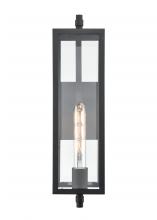 Millennium 230101-TBK - Messi 1-Light Outdoor Wall Sconce Textured Black