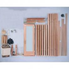 Amerec Sauna And Steam CC78 - Complete Sauna Room - Western Red Cedar - Custom Cut