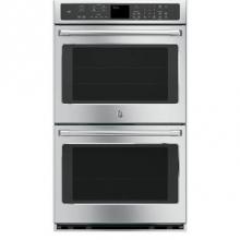 GE Cafe Series CT9550SHSS - GE Cafe? Series 30'' Built-In Double Convection Wall