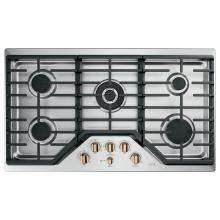 GE Cafe Series CGP95363MS2 - Cafe 36'' Gas Cooktop