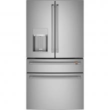 GE Cafe Series CVE28DP2NS1 - Cafe ENERGY STAR 27.8 Cu. Ft. Smart 4-Door French-Door Refrigerator