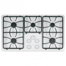 GE Appliances JGP633DETWW - GE® 36'' Built-In Gas