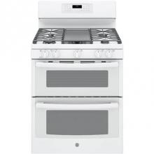 GE Appliances JGB860DEJWW - GE® 30'' Free-Standing Gas Double Oven Convection