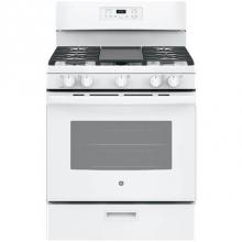 GE Appliances JGBS66DEKWW - GE 30'' Free-Standing Gas Range