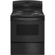 GE Appliances JB256DMBB - GE 30'' Free-Standing Electric Range