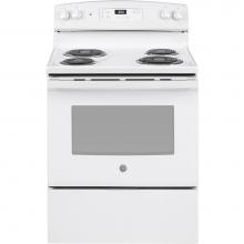 GE Appliances JBS360DMWW - GE 30'' Free-Standing Electric Range