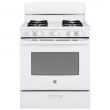 GE Appliances JGBS30DEKWW - GE 30'' Free-Standing Gas Range