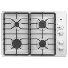 GE Appliances JGP3530DLWW - GE 30'' Built-In Gas Cooktop