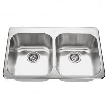 Lenova CA-TM-ED-1H - Drop In Kitchen Sink 31'' X 20-1/2'' X 8''