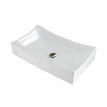 Lenova PAC-08 - Above Counter Single Bowl 25-1/2'' x 15-1/4'' x 5''