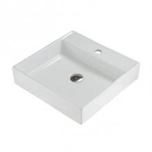 Lenova PAC-21 - Above Counter Single Bowl 17-1/2'' x 17-1/2'' x 4''