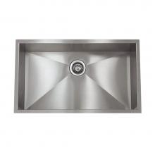 Lenova SS-0Ri-S5 - Undermount Single Bowl 28'' x 18'' x 10''