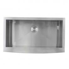 Lenova SS-AP-S36 - Undermount Single Bowl 36'' x 21'' x 10''