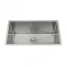 Lenova SS-LA-30 - Undermount Single Bowl 23'' x 18'' x 12''