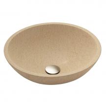 Lenova SV-22 Sand Stone - Stone Vessel Bathroom Sink