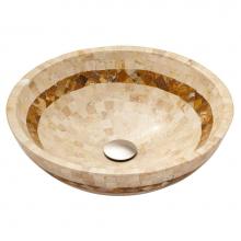 Lenova SV-43 Travertine - SV-43 Travertine Plumbing Bathroom Sinks