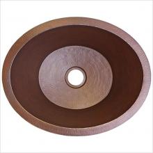 Linkasink C022 DB - Oval Flat Bottom - Dark Bronze