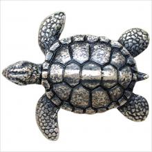 Linkasink D111 PW - Metal Small Turtle - Pewter