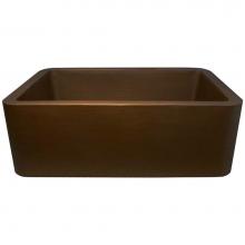 Linkasink C020 DB - Hammered Farm House Kitchen - Single Bowl 30''