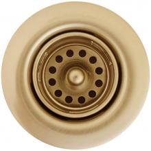 Linkasink D001 UB - Bar Drain - Satin Unlacquered Brass