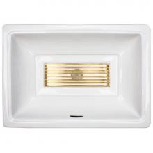 Linkasink G005 WB - Grill - Tiffany Grate Satin White Bronze