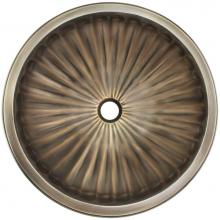 Linkasink BR002AB - Small Round Fluted