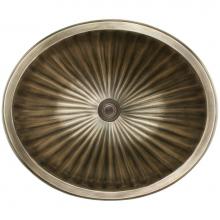 Linkasink BR006AB - Oval Fluted