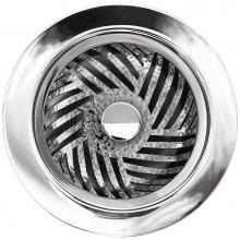 Linkasink D073PH - Herringbone Disposal Flange with Decorative Basket Strainer Stopper