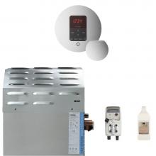 Mr. Steam 10C10CA0A00 - Super (iTempoPlus) 10 kW (10000 W) Steam Shower Generator Package with iTempoPlus Control in Round