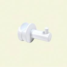 Mr. Steam RHOOK WH - Single Robe Hook in White