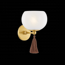 Mitzi by Hudson Valley Lighting H1039101-AGB - Niya Wall Sconce