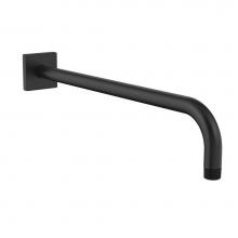 Speakman S-2572-MB - Speakman S-2752-MB Wall Mounted Rain Shower Arm & Flange in Matte Black