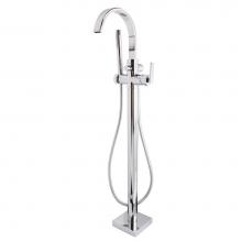 Speakman SB-2536 - Speakman Free Standing Roman Tub Faucet with Flat Lever Handle PC