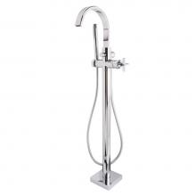 Speakman SB-2534 - Speakman Free Standing Roman Tub Faucet with Cross Handle PC