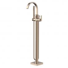 Speakman SB-2536-BBZ - Speakman Free Standing Roman Tub Faucet with Flat Lever Handle BBZ