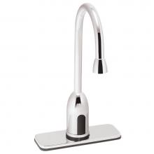 Speakman S-9111-CA-E - SensorFlo Gooseneck S-9111-CA-E Battery Powered Sensor Faucet with 4'' Deck Plate and Un