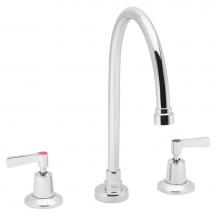 Speakman SC-3002-8-LD-E - Speakman Commander 8 In. Gooseneck Widespread Lavatory Faucet