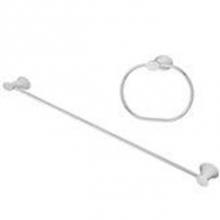 Speakman SA-1201 - Caspian SA-1201 Towel Bar & Towel Ring