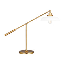 Visual Comfort & Co. Studio Collection CT1111MWTBBS1 - Wellfleet Wide Desk Lamp