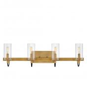 Hinkley 58064HB - Large Four Light Vanity