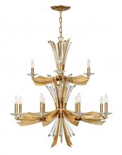 Fredrick Ramond FR40909BNG - Medium Multi Tier Chandelier