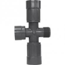 LASCO Fittings 1220010 - Cross Female Vconn, Ultrazone