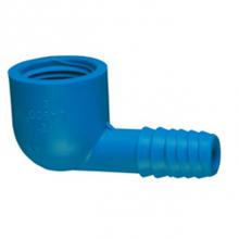 LASCO Fittings 3302005 - 1/2 Elbow, Fipt X Double Helix, Blue Twister