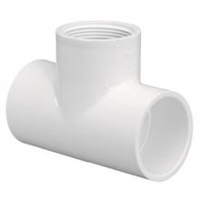 LASCO Fittings 402007 - 3/4 Slip X Slip X Fpt Tee