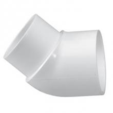 LASCO Fittings 423010 - Sch40 45 Degrees  Street Elbow, SP x Slip, 1