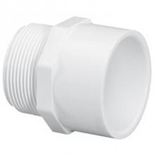 LASCO Fittings 436005 - 1/2 Mpt X Slip Male Adapter