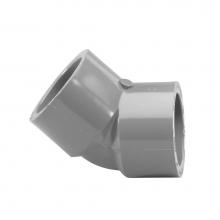 LASCO Fittings 817010 - 1 Slip X Slip 45 Degrees Elbow