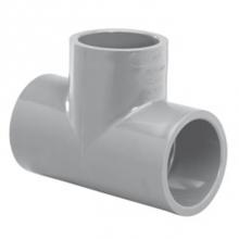 LASCO Fittings 9801080 - 8 Slip X Slip X Slip Tee